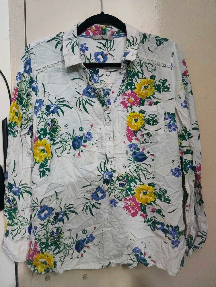 Floral Print Shirt