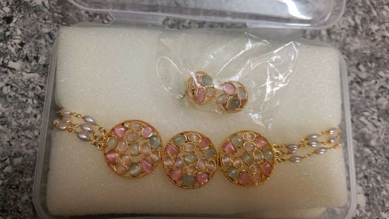 Multicolour Necklace Set