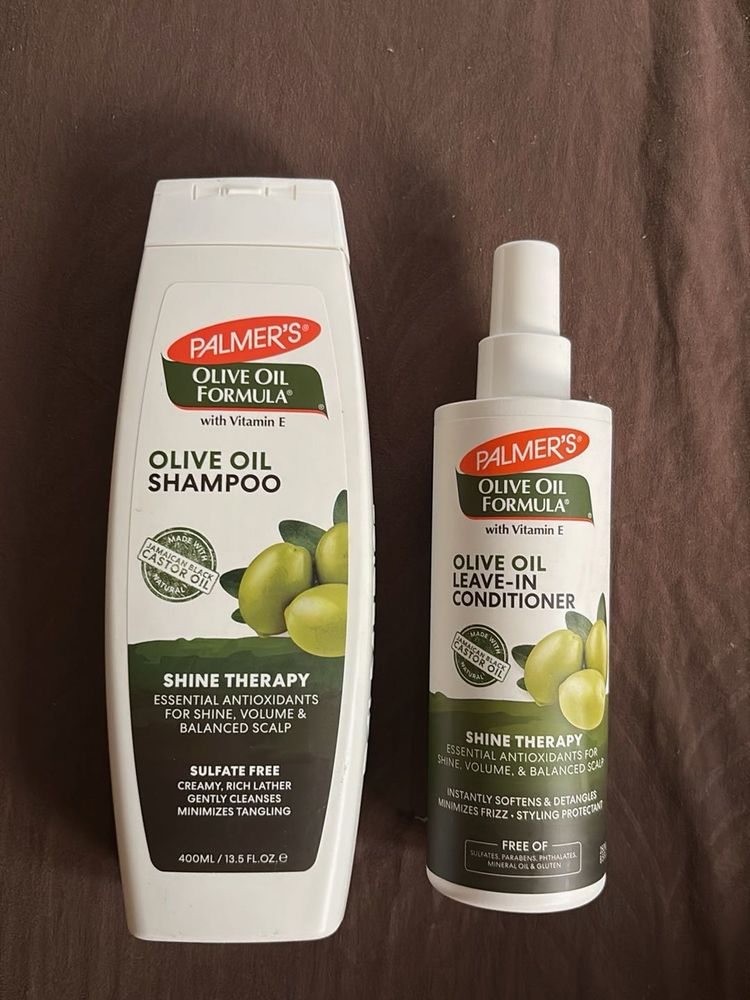 viral palmers shampoo and heat protectant spray