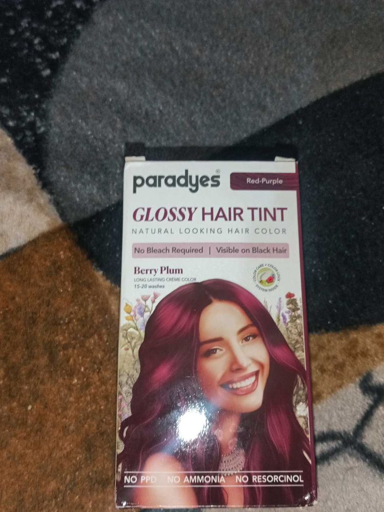 Paradyes Glossy Hair Tint : Berry plum