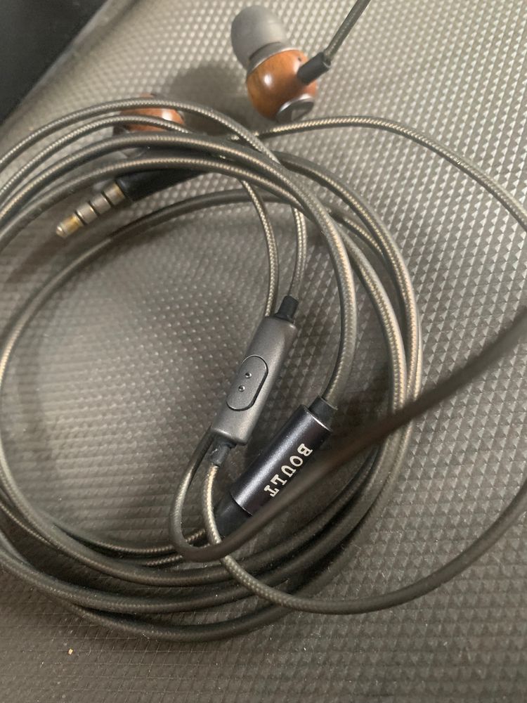 BOULT wooden Inear headphones