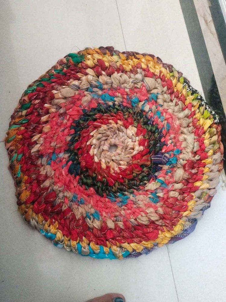New Beautiful handmade  Multicolor Doormat