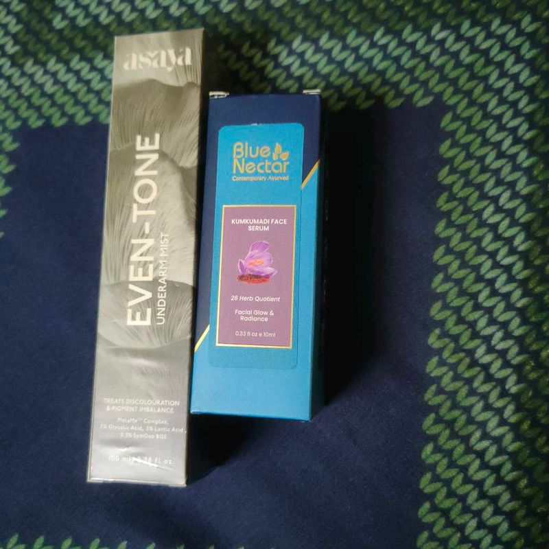 Asaya &amp; Blue Nectar Skincare Set