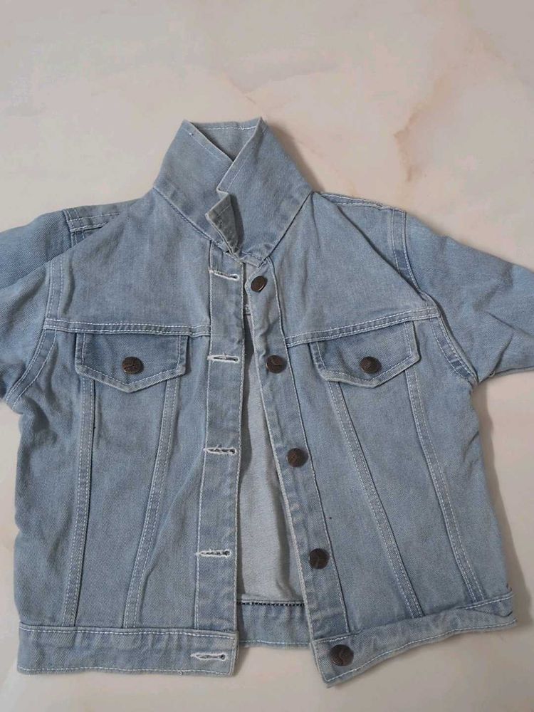 Classic Light Wash Denim Jacket