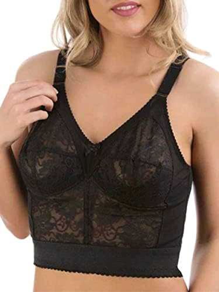 Elegant Black Lace Bra