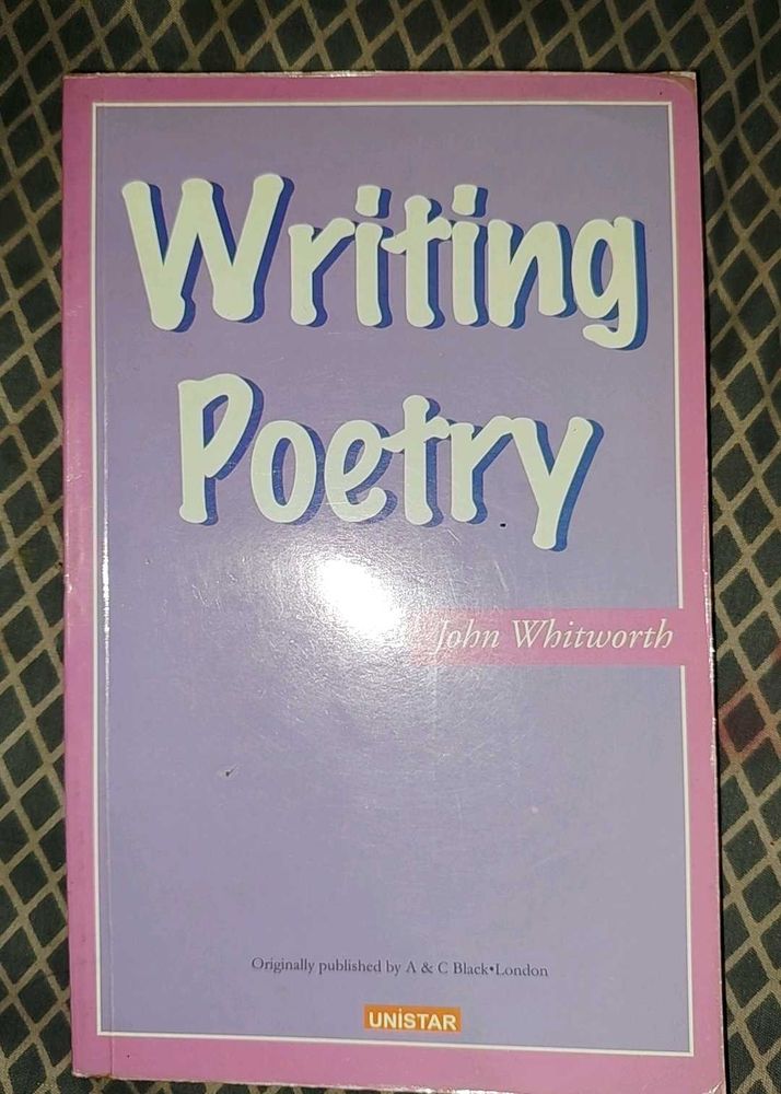 Writing Poetry Book by John Whitworth