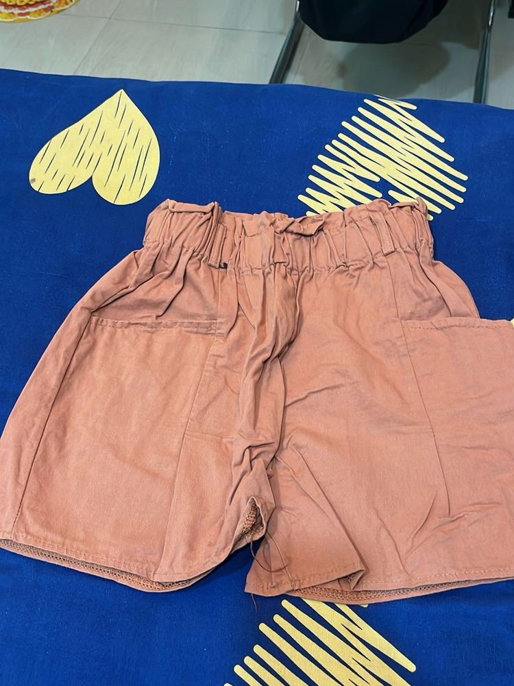 Chic Paperbag Waist Shorts