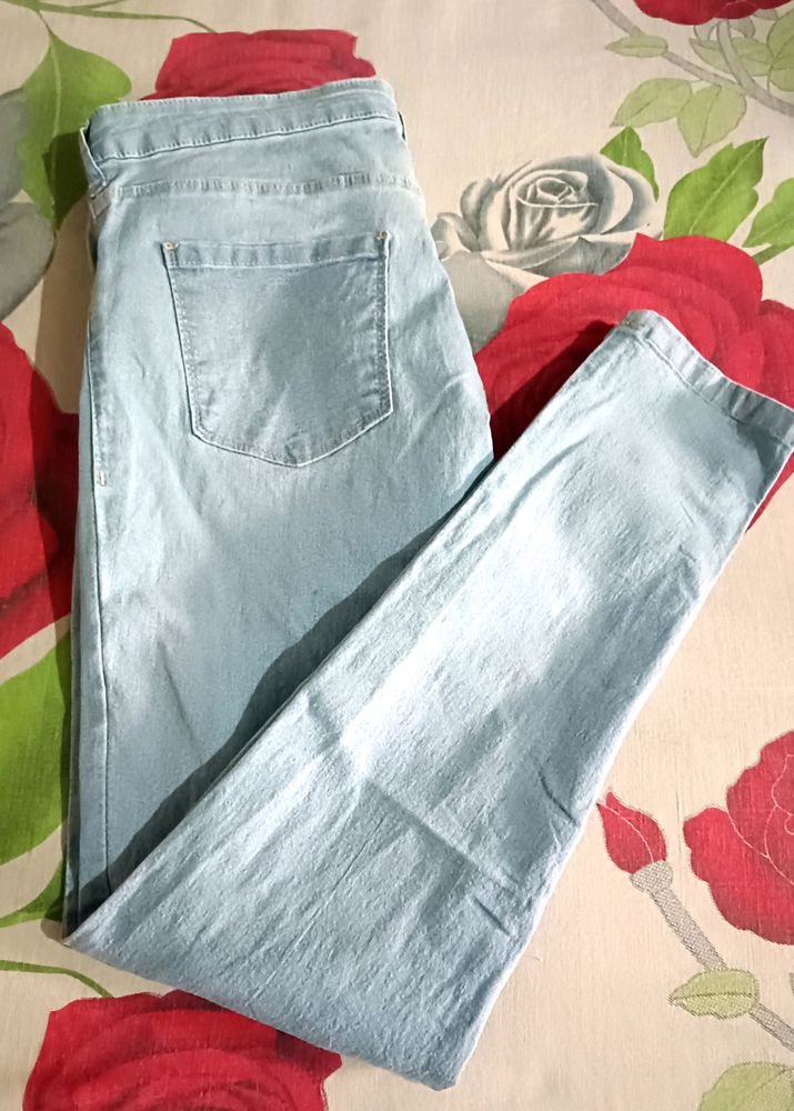💙Limited Deal!! Pantaloons Bare Denims Icy Blue Jeans 👖