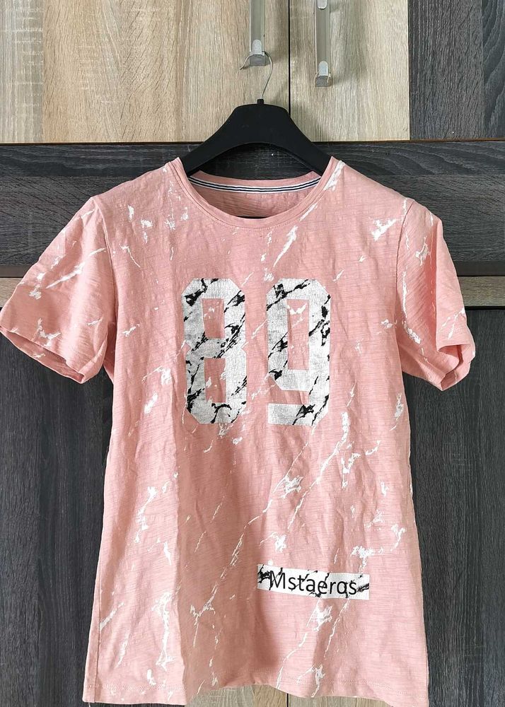 Typography Printed Woman T Shirt