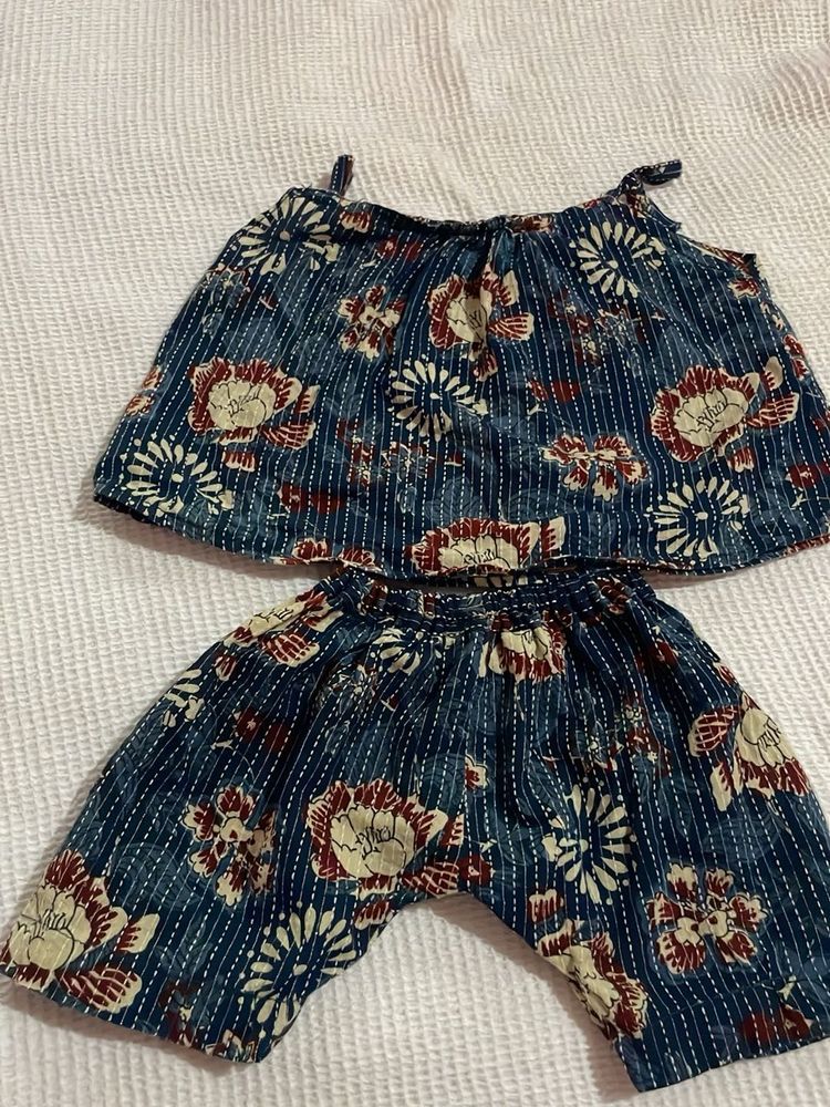 Floral Baby Outfit