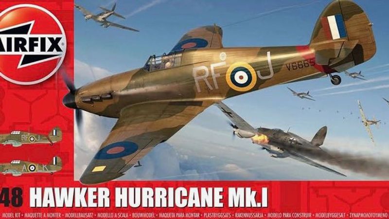 Airfix 1:48 Hawker Hurricane Mk.I Model Kit