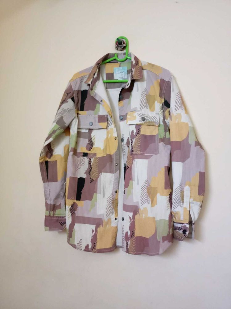 Printed Shirt pop corn material.