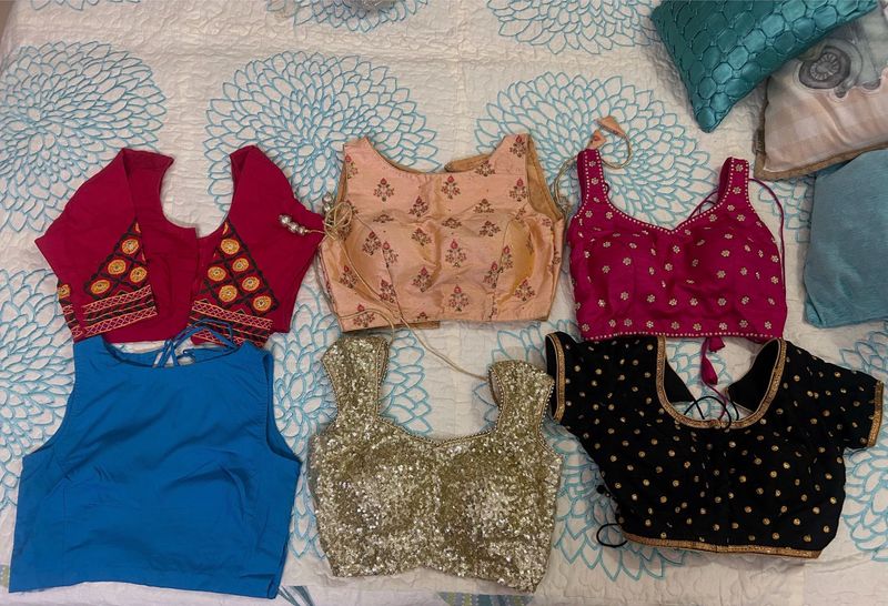 6 Designer Saree Blouses