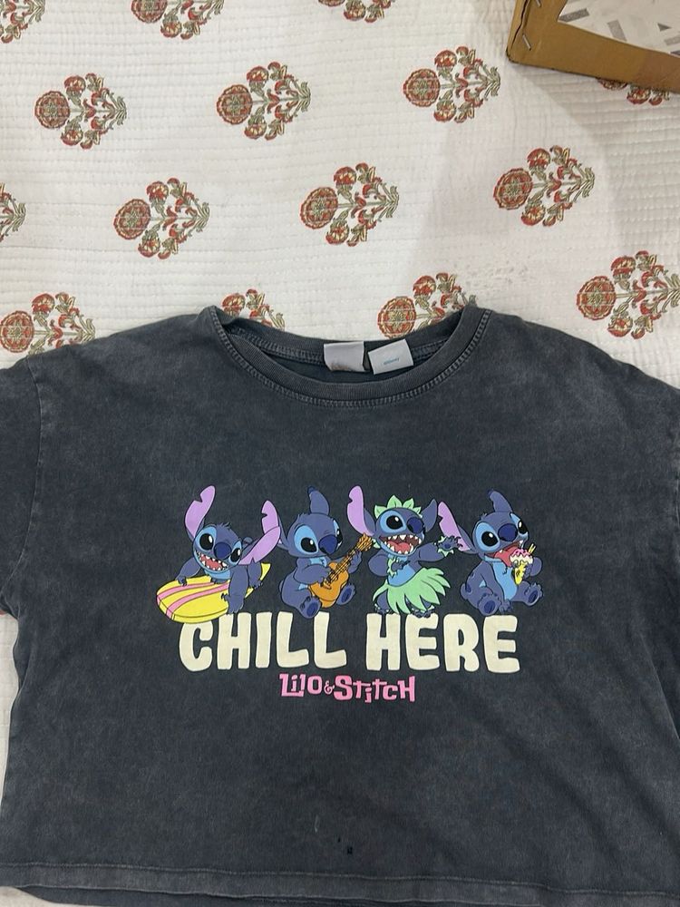Disney Stitch "Chill Here" T-Shirt