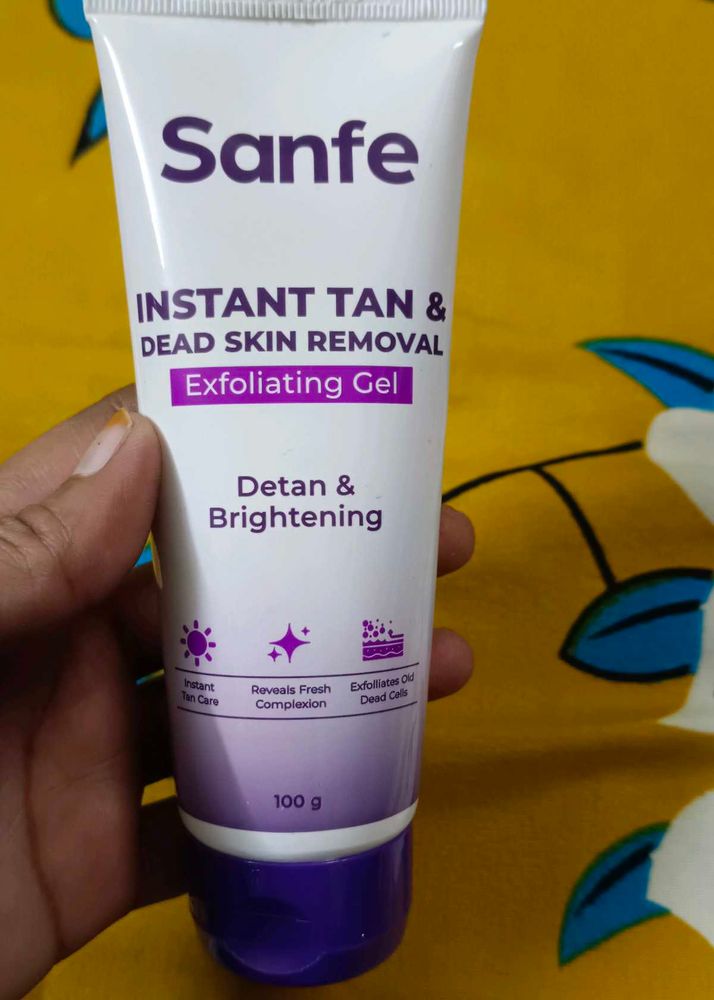 Sanfe Instant Tan &amp; Dead Skin Removal Gel