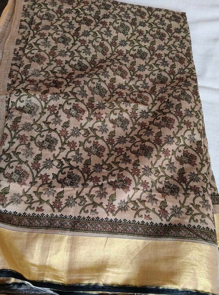 Elegant Floral Saree