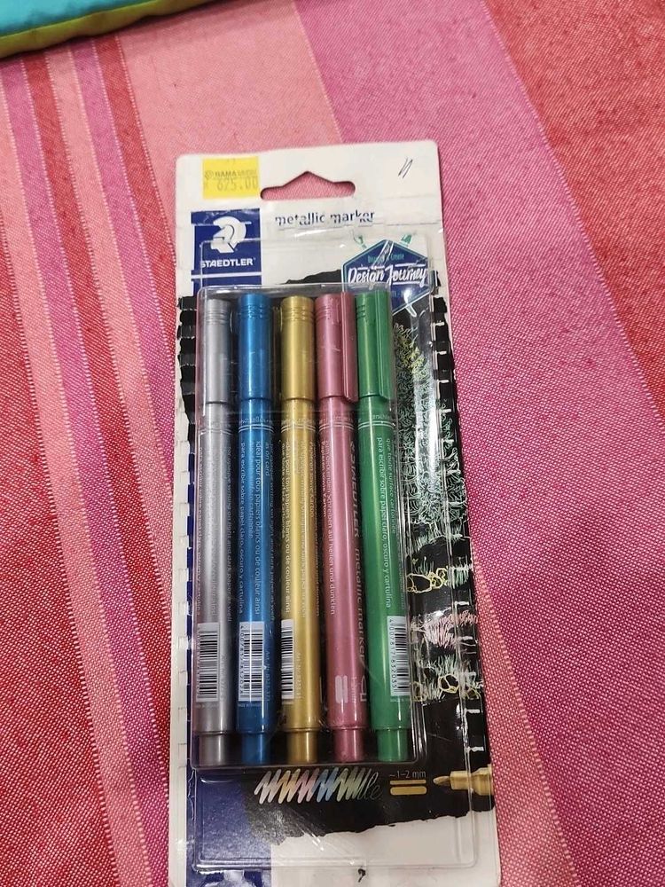 Staedtler Metallic Markers Set of 5