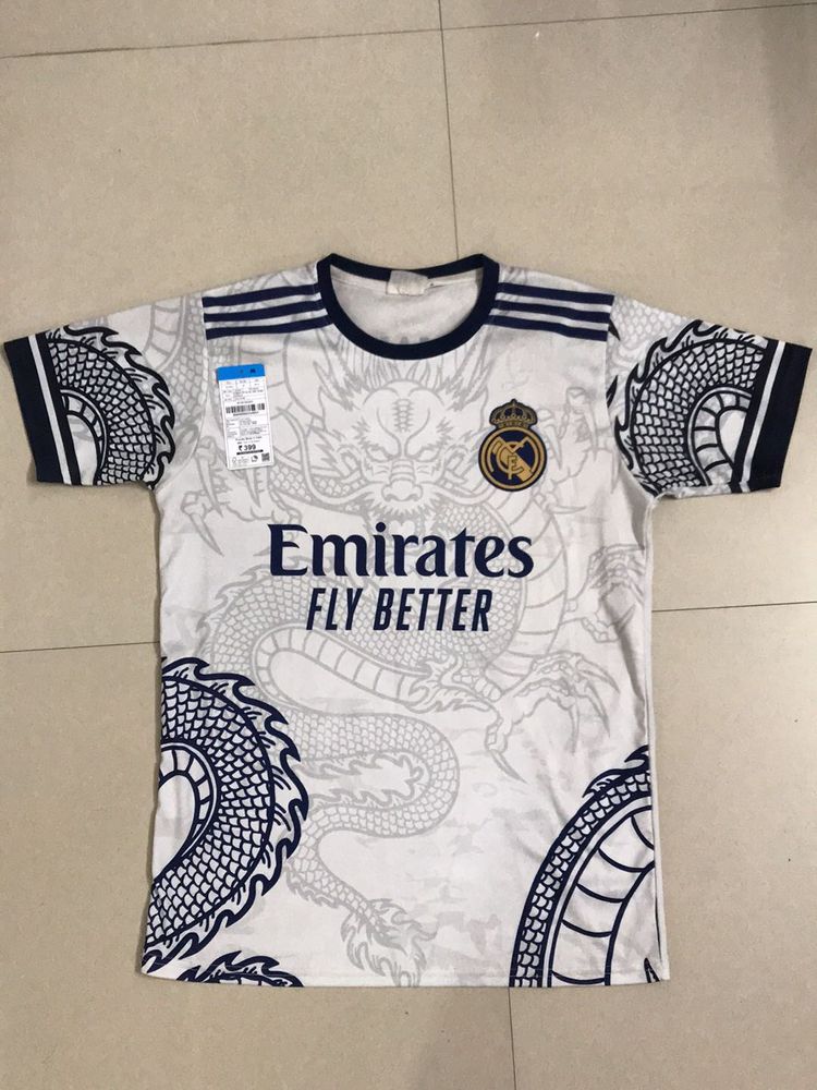 Real Madrid Dragon Jersey - White