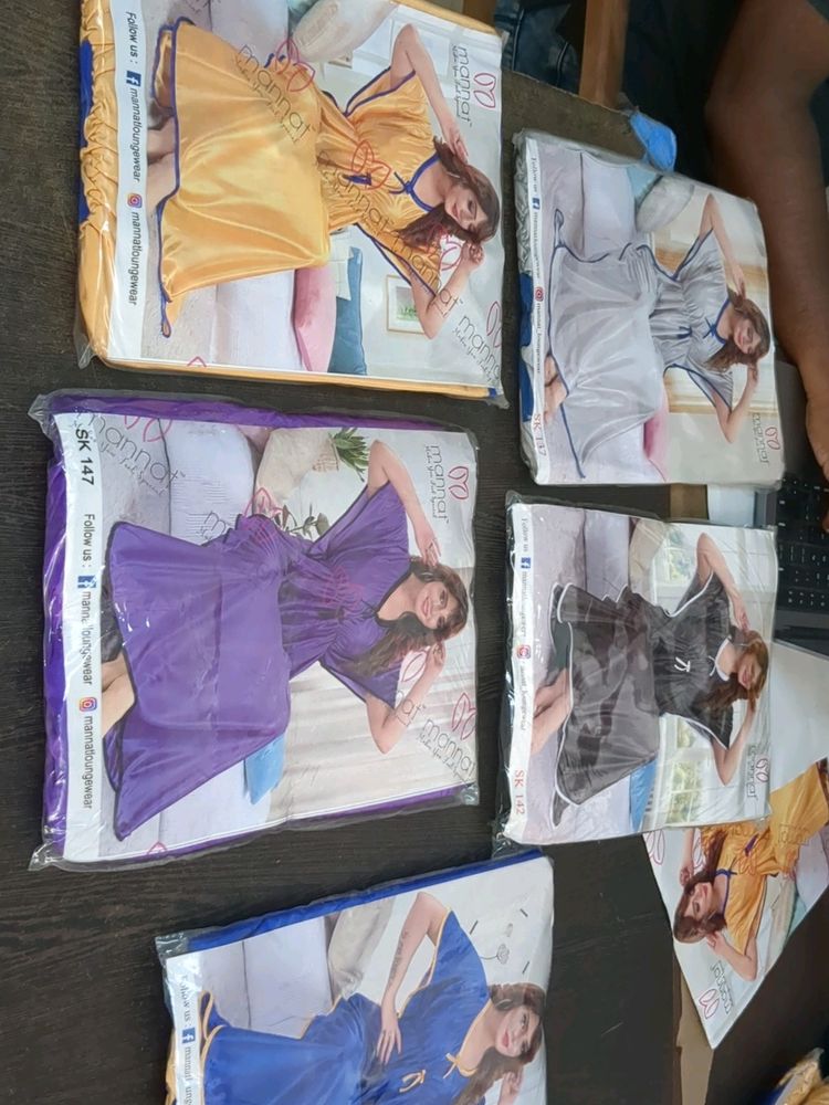 Silky Satin Nightgown Variety Pack