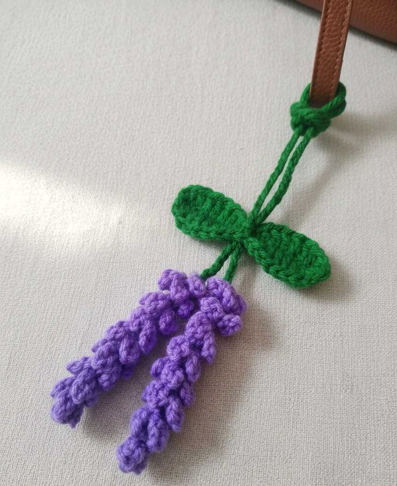 Handmade Crochet Lavender Hanging 🌿💜