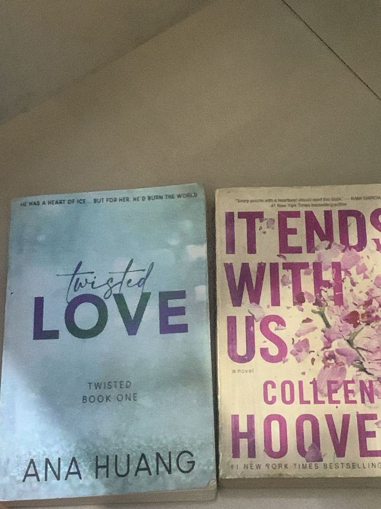 Twisted Love &amp; It Ends With Us Books