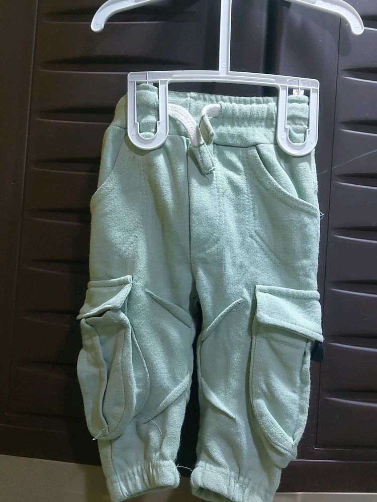 Mint Green Cargo Pants