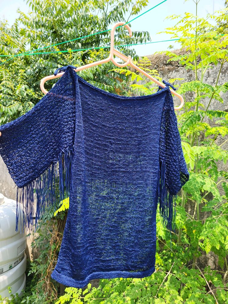 Navy Blue Top