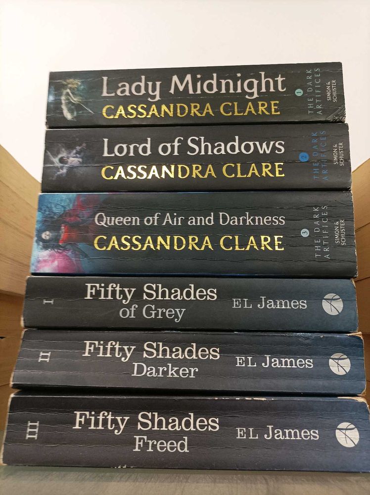Cassandra Clare &amp; EL James Books