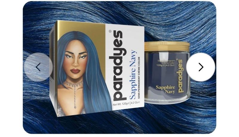 Paradyes Sapphire Navy Hair Color