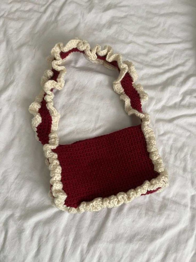 Handmade Crochet Clutch Bag