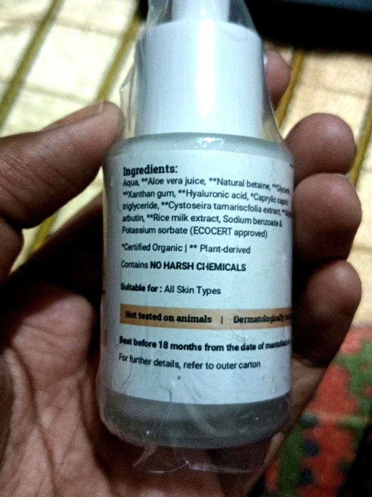 vilvah milk serum for face