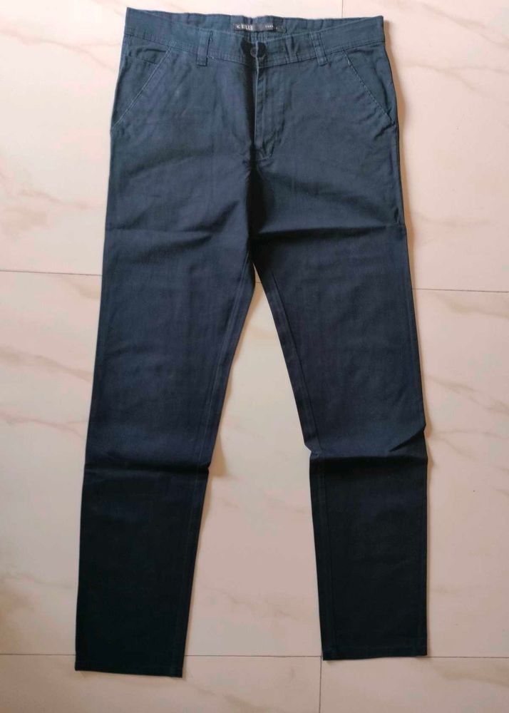 Men's Dark Blue Chinos