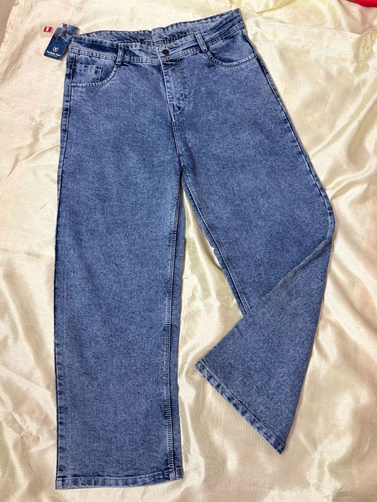 Stylish Wide Leg Jeans