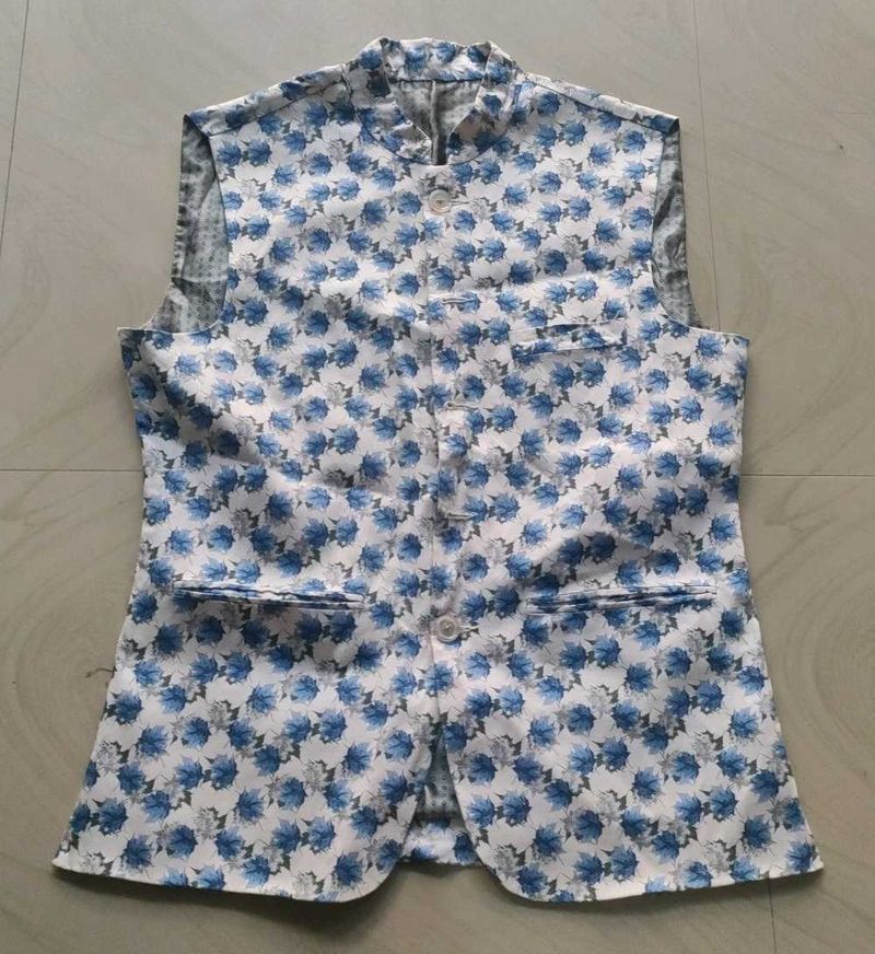 Floral Print Men's Jacket