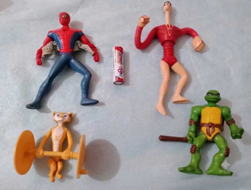 4 toys