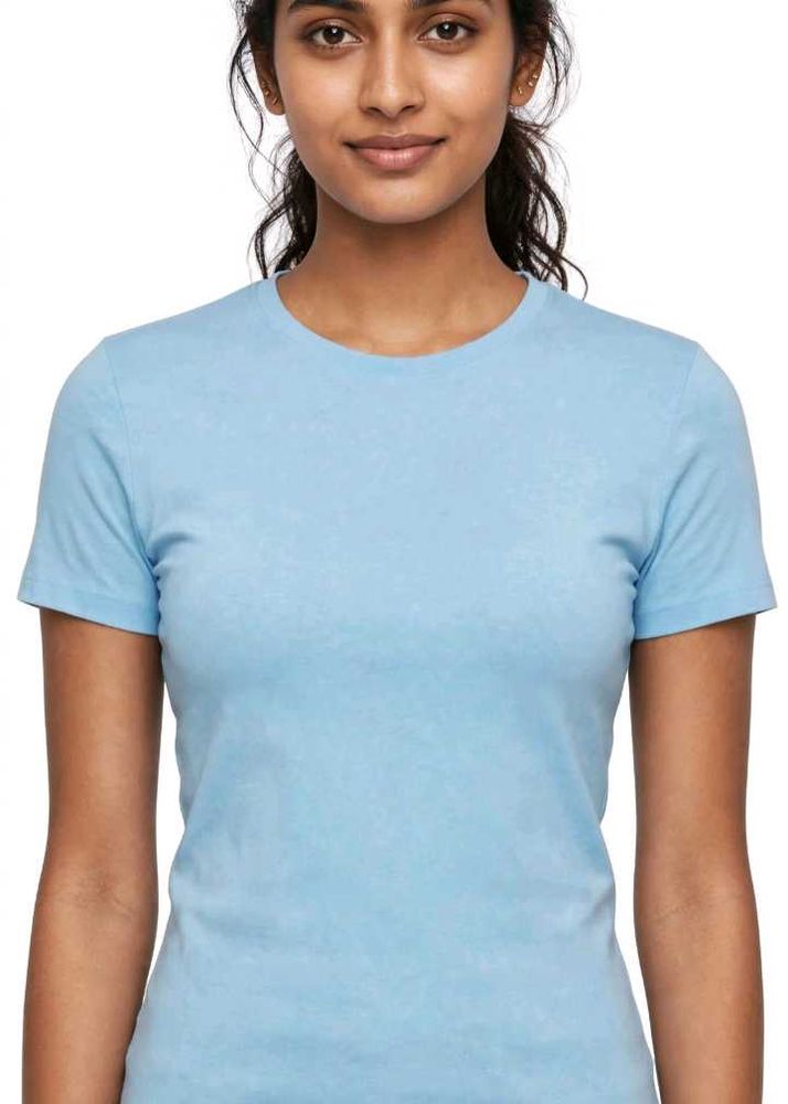 Light Blue Basic T-Shirt