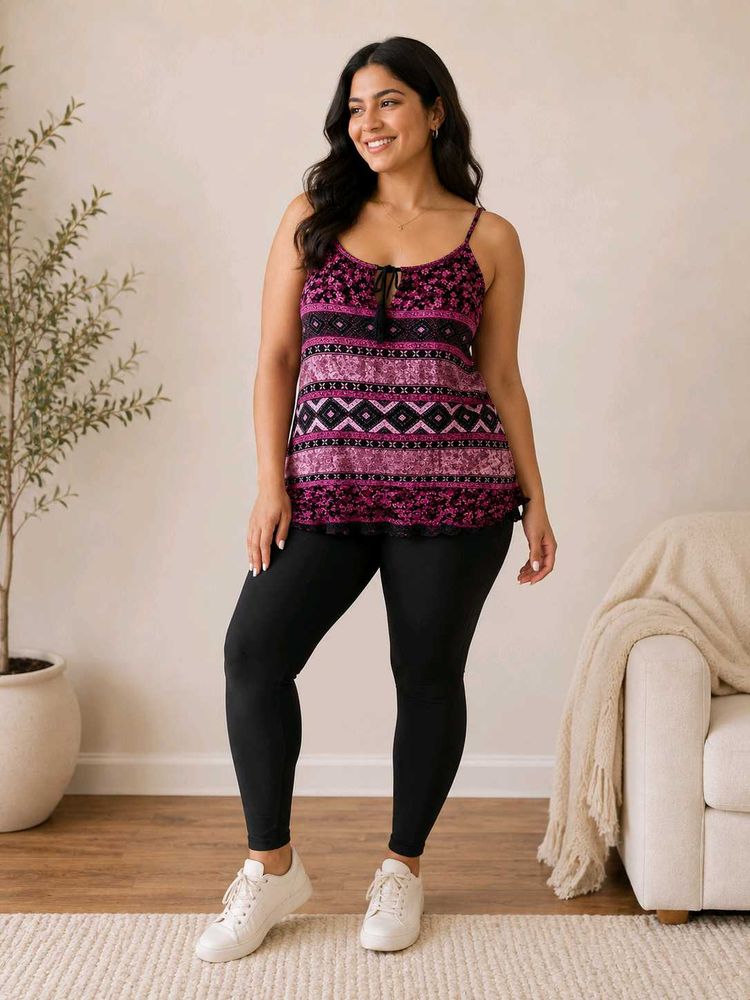 Stylish Printed Cami Top🌸
