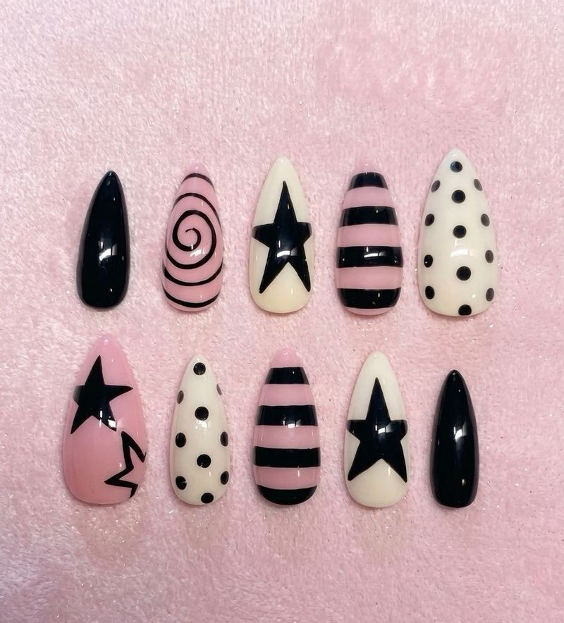 Handmade gel Press-On Nails -