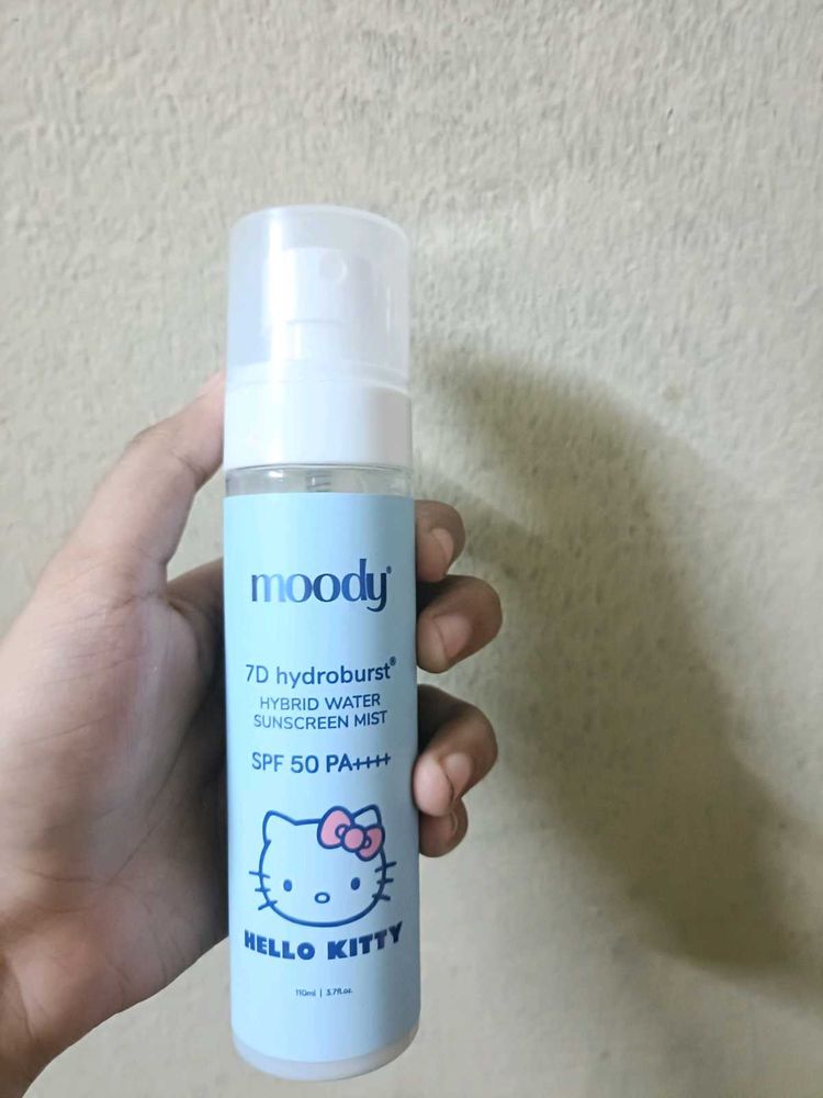 Moody Hello Kitty Sunscreen Mist SPF 50