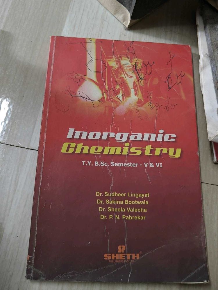 Inorganic Chemistry T.Y. B.Sc. Semester V &amp; VI