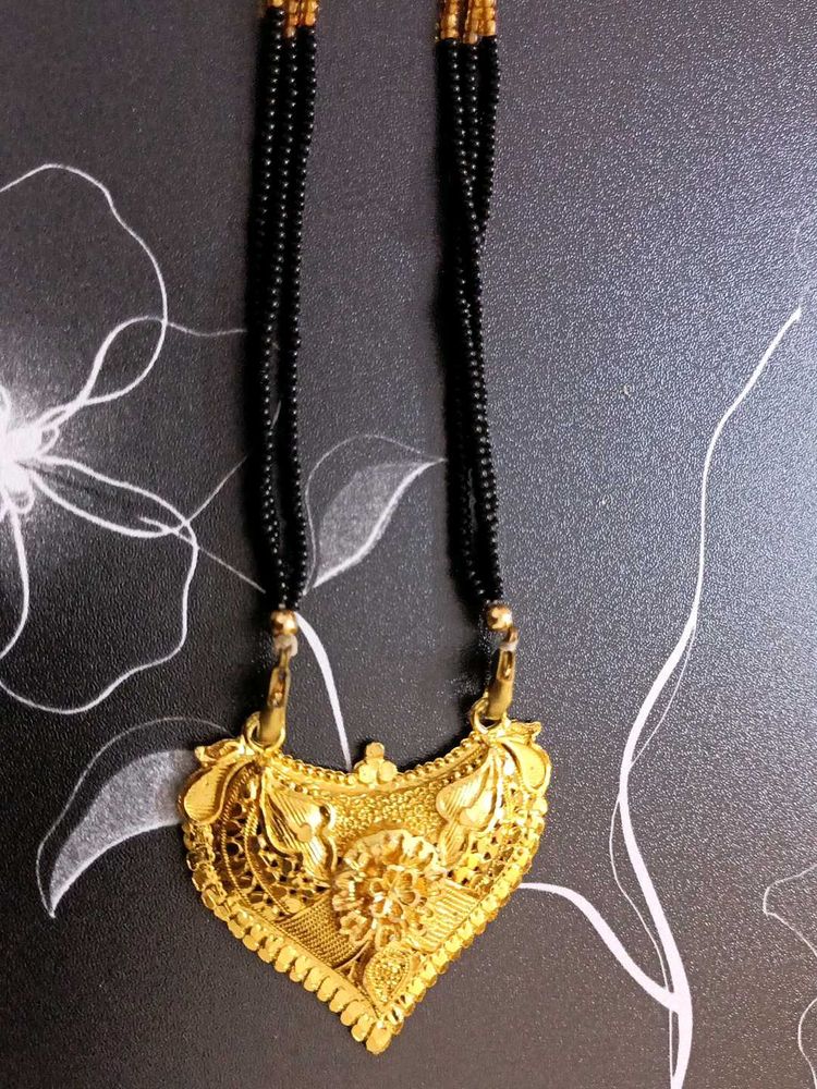 Gold Mangalsutra Necklace