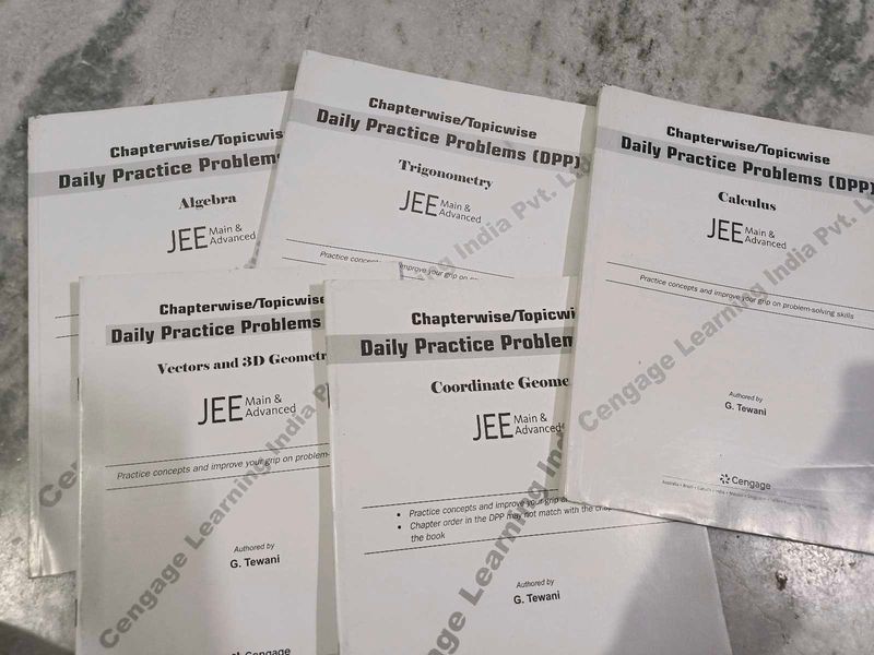 Cengage Mathematics Dpps For Jee