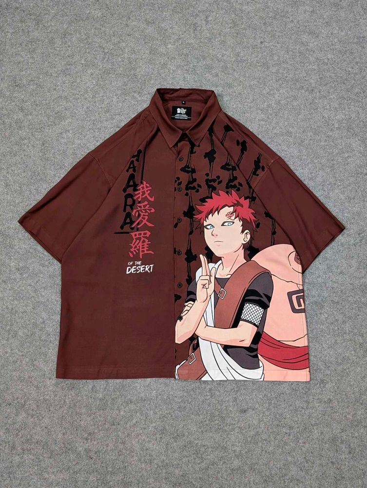 The Souled Store Anime Graphic Print Shirt