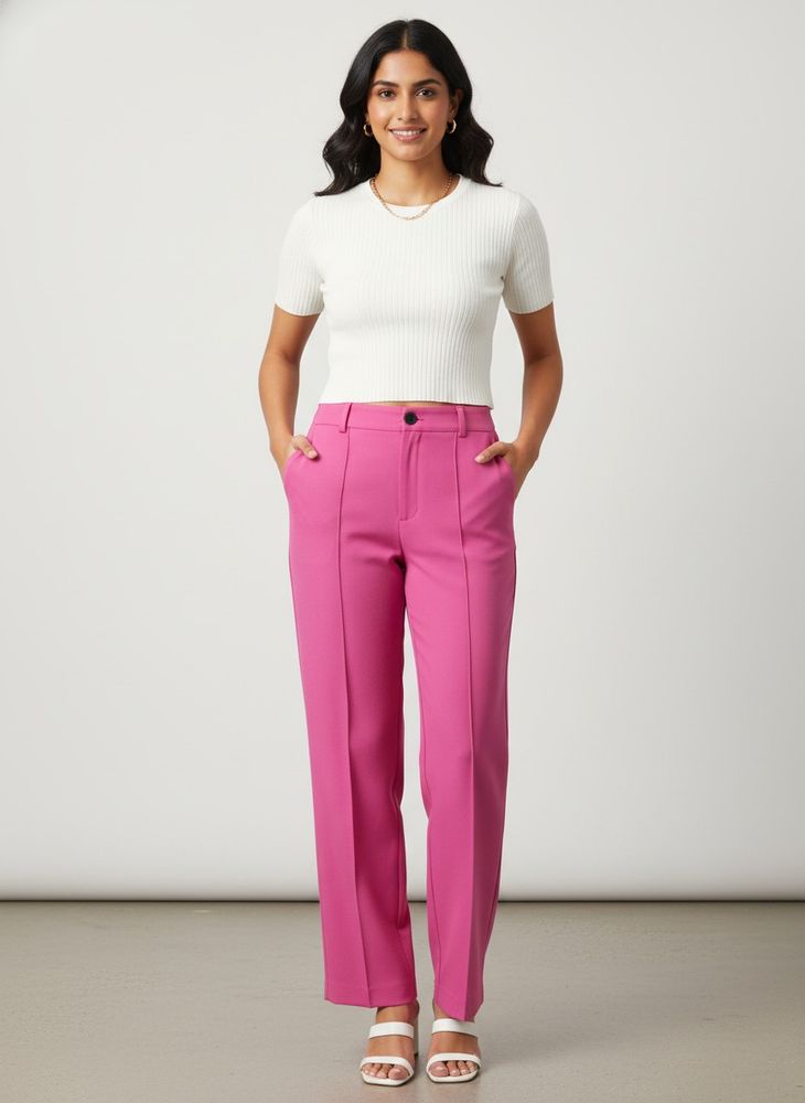 Zara Francoise Full Length Straight Trousers