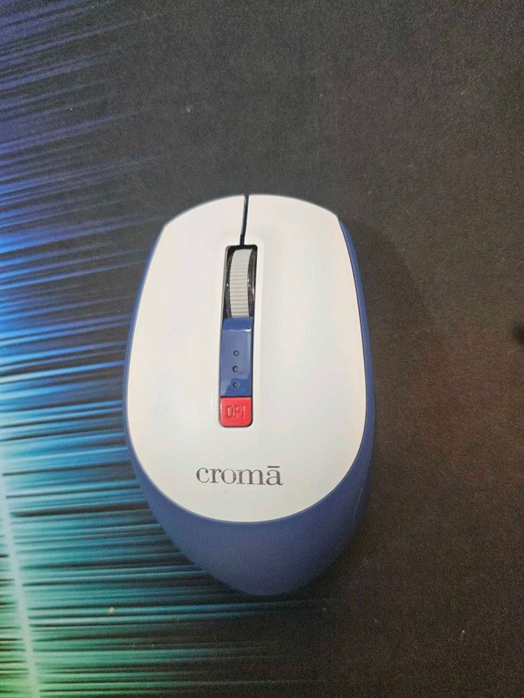 Croma 6-Button Rechargeable Wireless Mouse