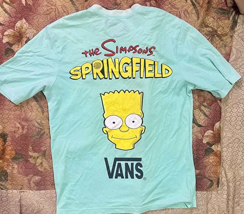 Vans x The Simpsons collab t shirt