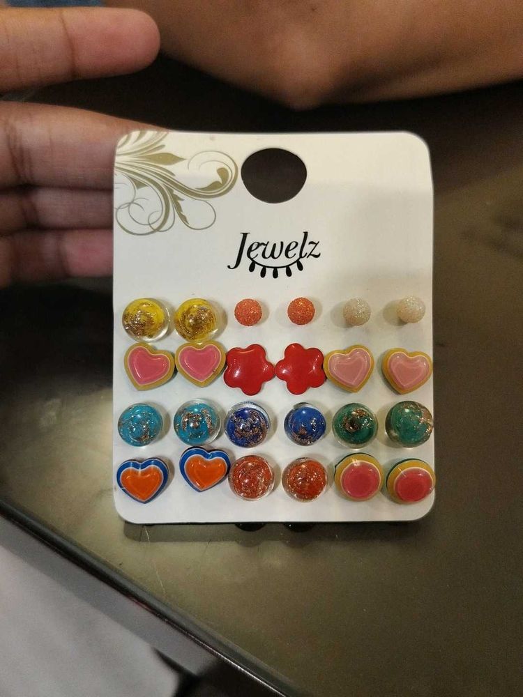 Earrings Nd Studs Set