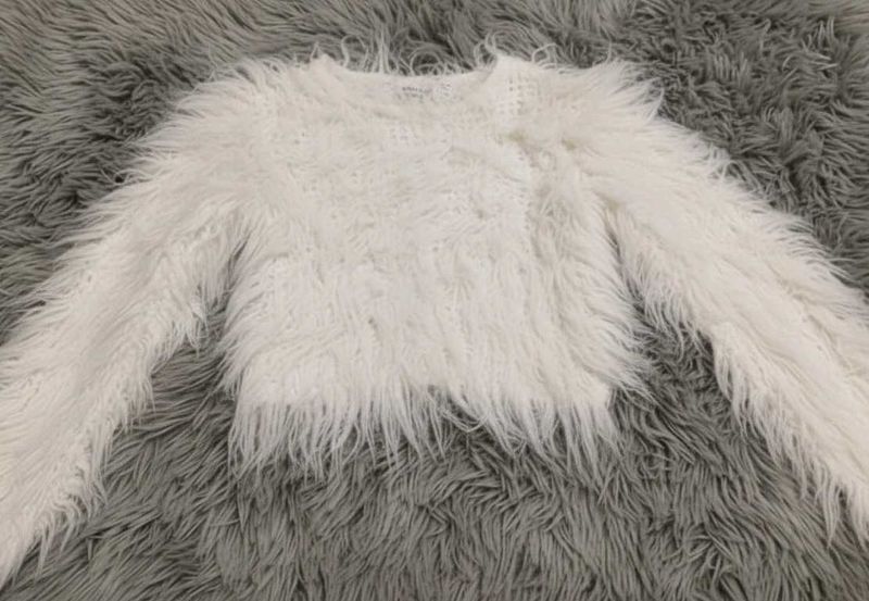 fringe fluffy Sweater