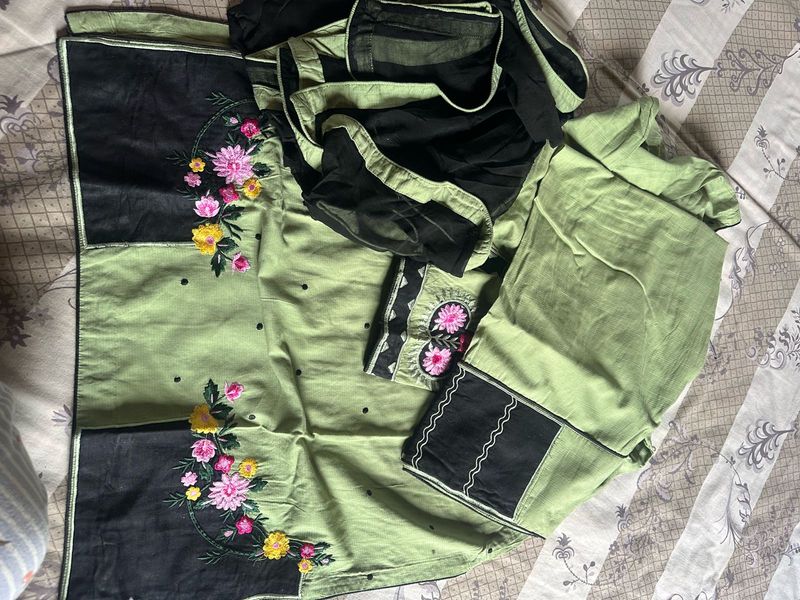 Embroidered Kurta salwar