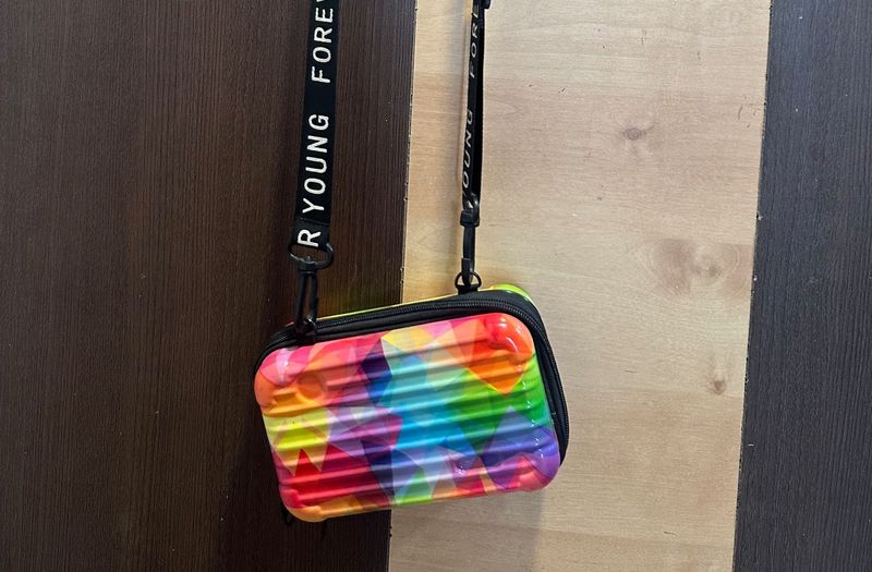Rainbow Hardcase Mini Bag